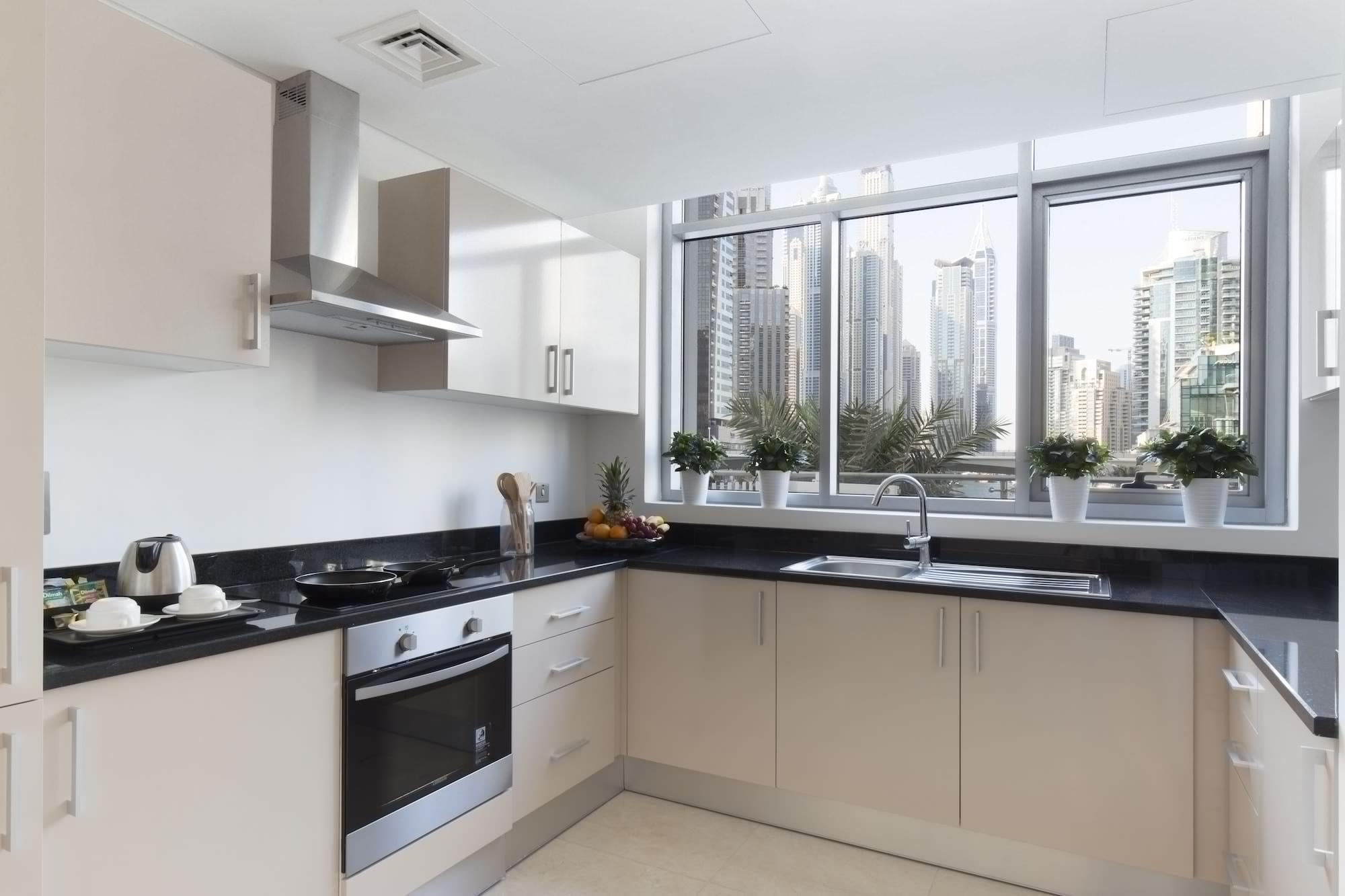 La Verda Suites And Villas Dubai Marina エクステリア 写真 A modern kitchen